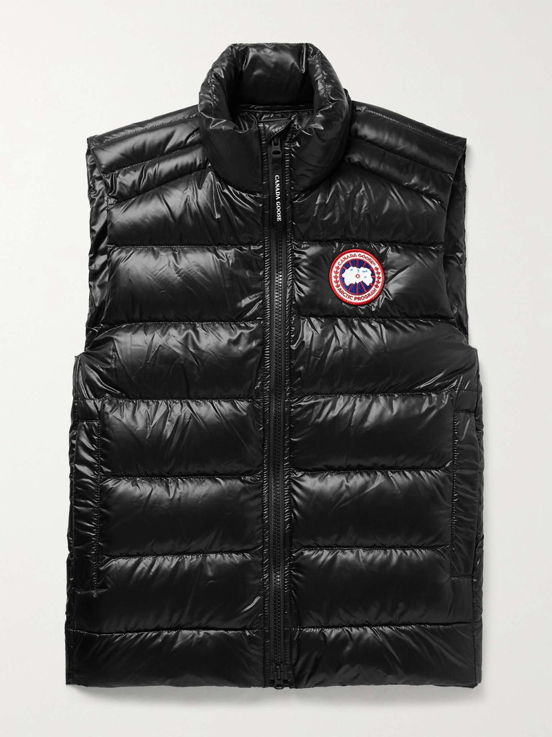 Crofton Slim-Fit Quilted Recycled Nylon-Ripstop Down Gilet 1