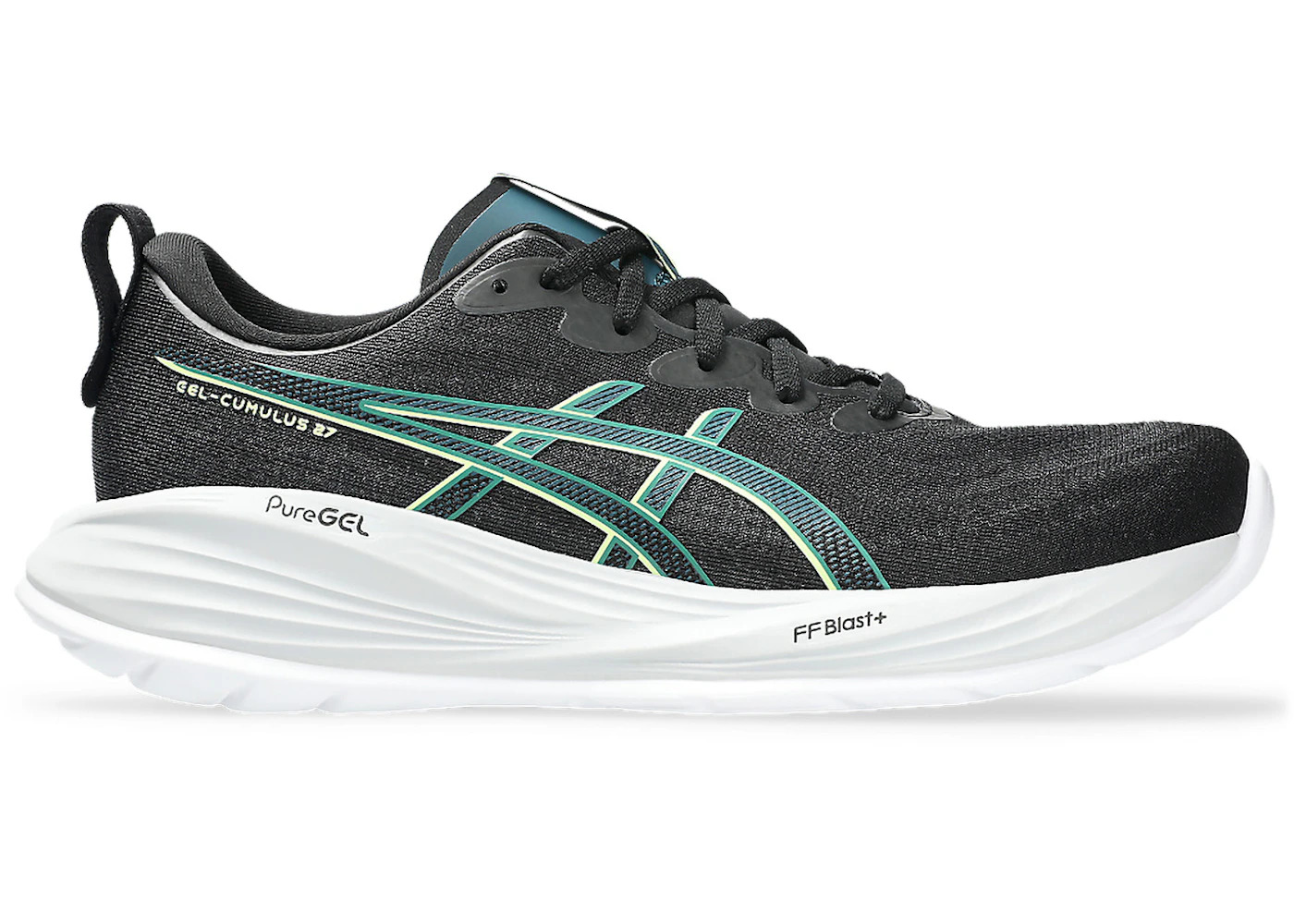 ASICS Gel-Cumulus 27 Black Lucid Yellow - 1