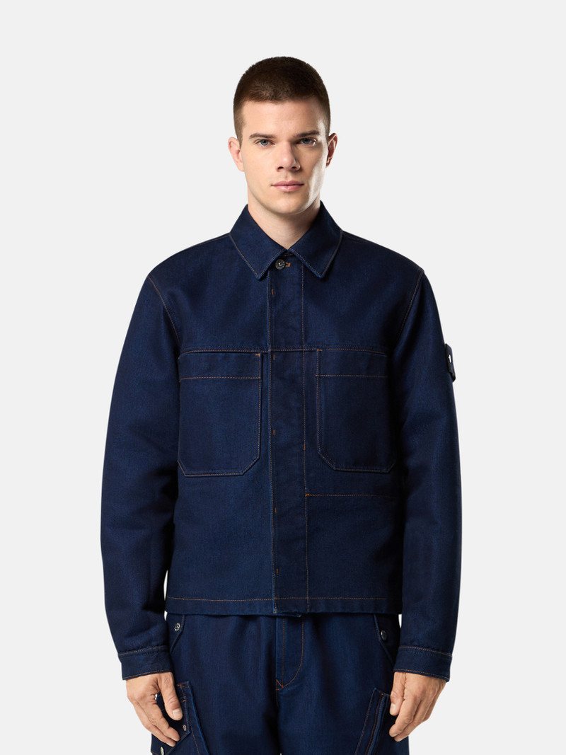 Stone Island Q100027 INDIGO POLYPROPYLENE DENIM-RINSED outlook
