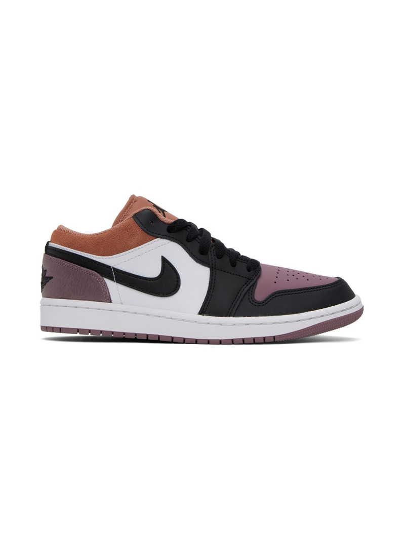 White & Black Air Jordan 1 Low SE Sneakers - 1