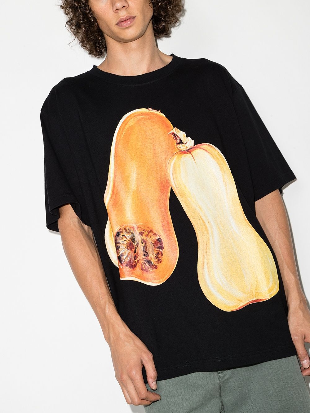 butternut squash print T-shirt - 2