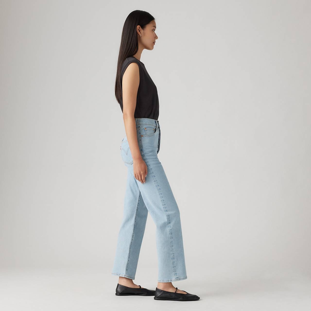 RIBCAGE STRAIGHT ANKLE WOMEN'S JEANS - 3