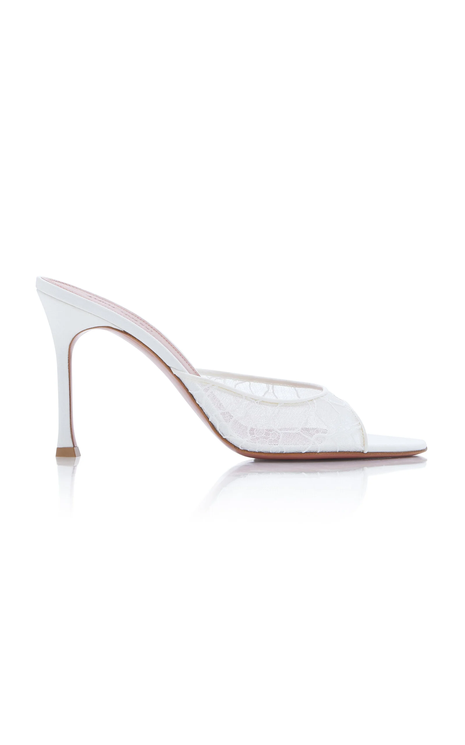 Alexa Lace Sandals white - 1