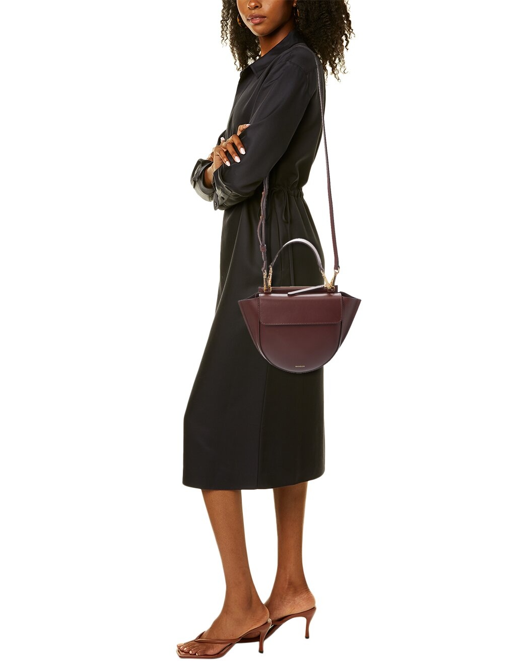 Wandler Leather Top Handle Bag - 4