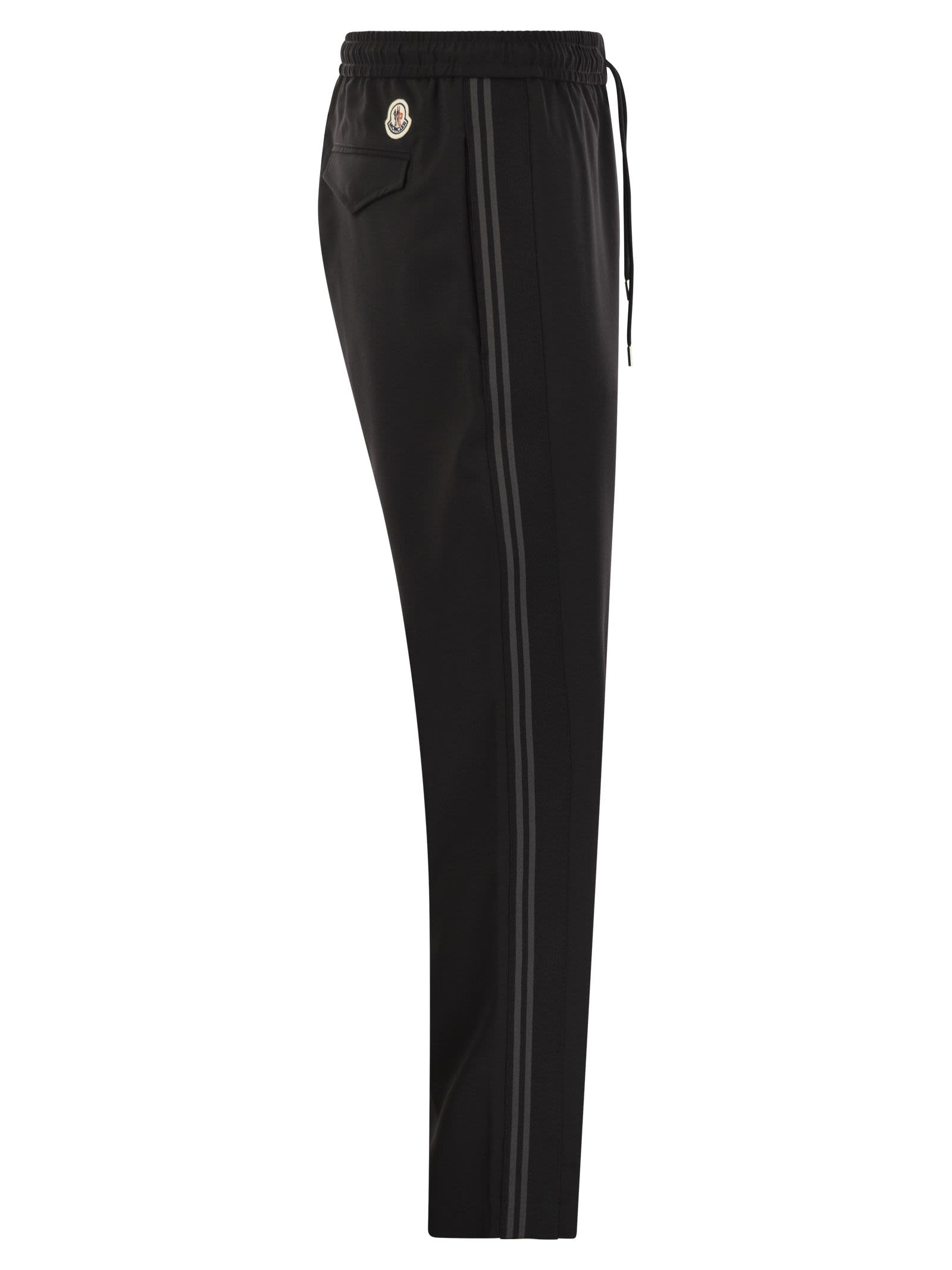 Moncler Men Wool Gabardine Joggers - 3