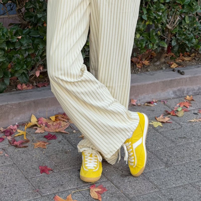 SARIYA SNEAKERS YELLOW NYLON 6