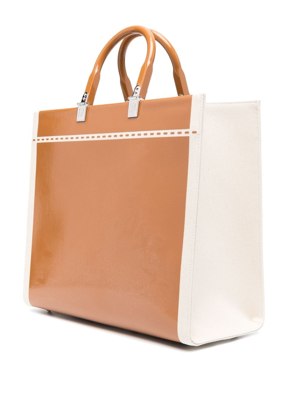 logo-print tote bag - 3