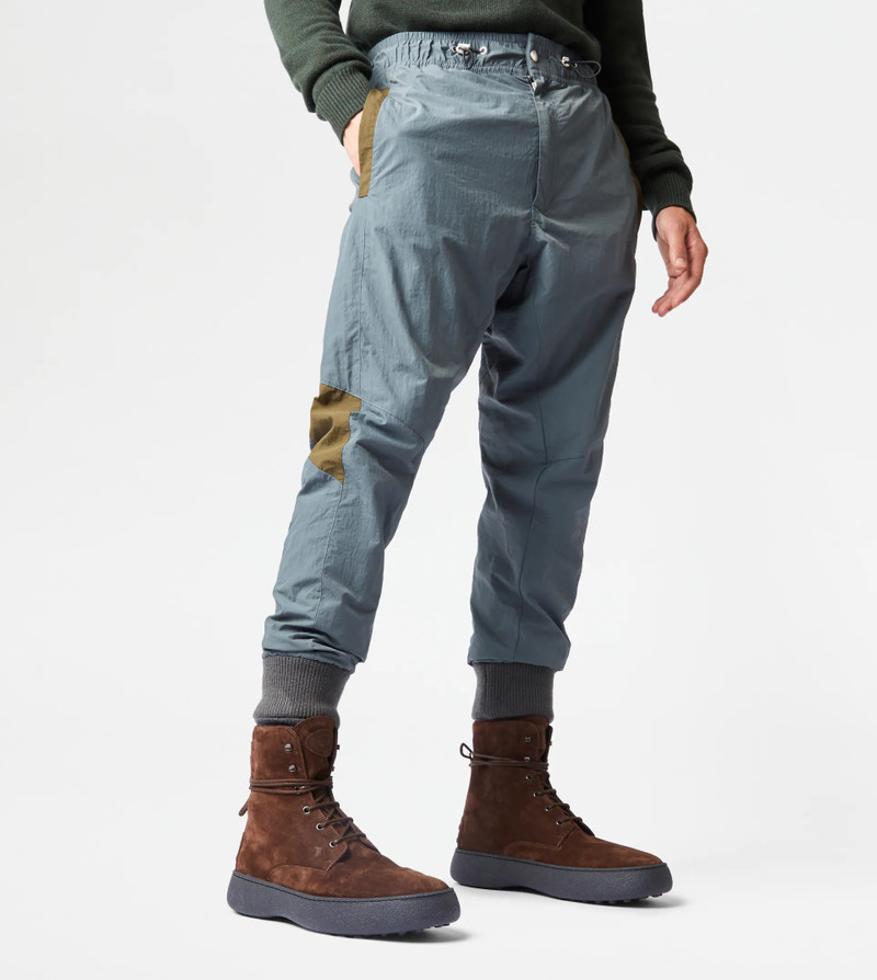 TOD'S TROUSERS WITH DRAWSTRING - GREY 7