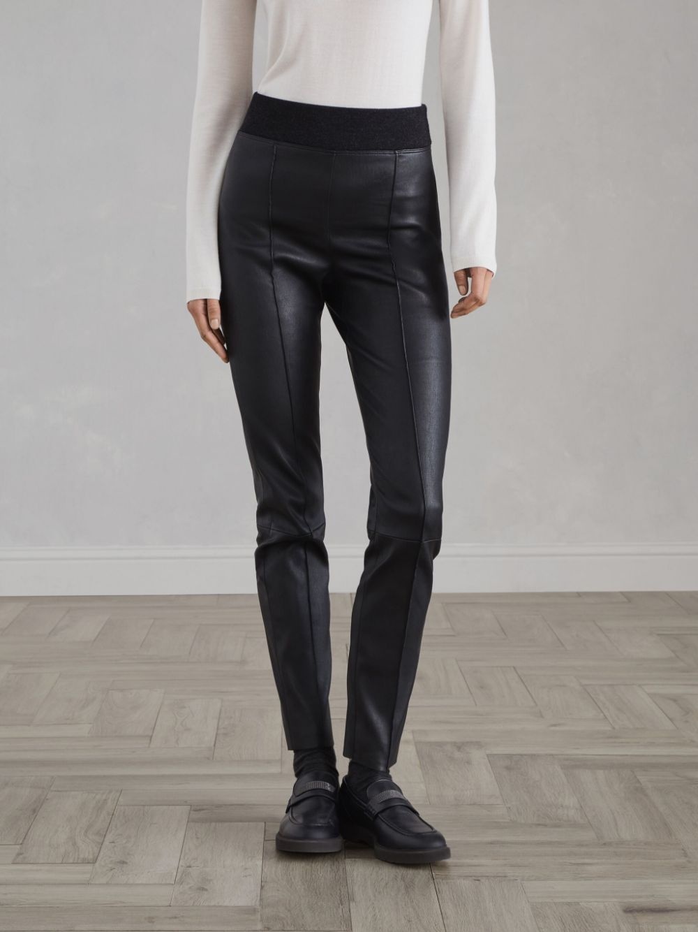 leather leggings - 3