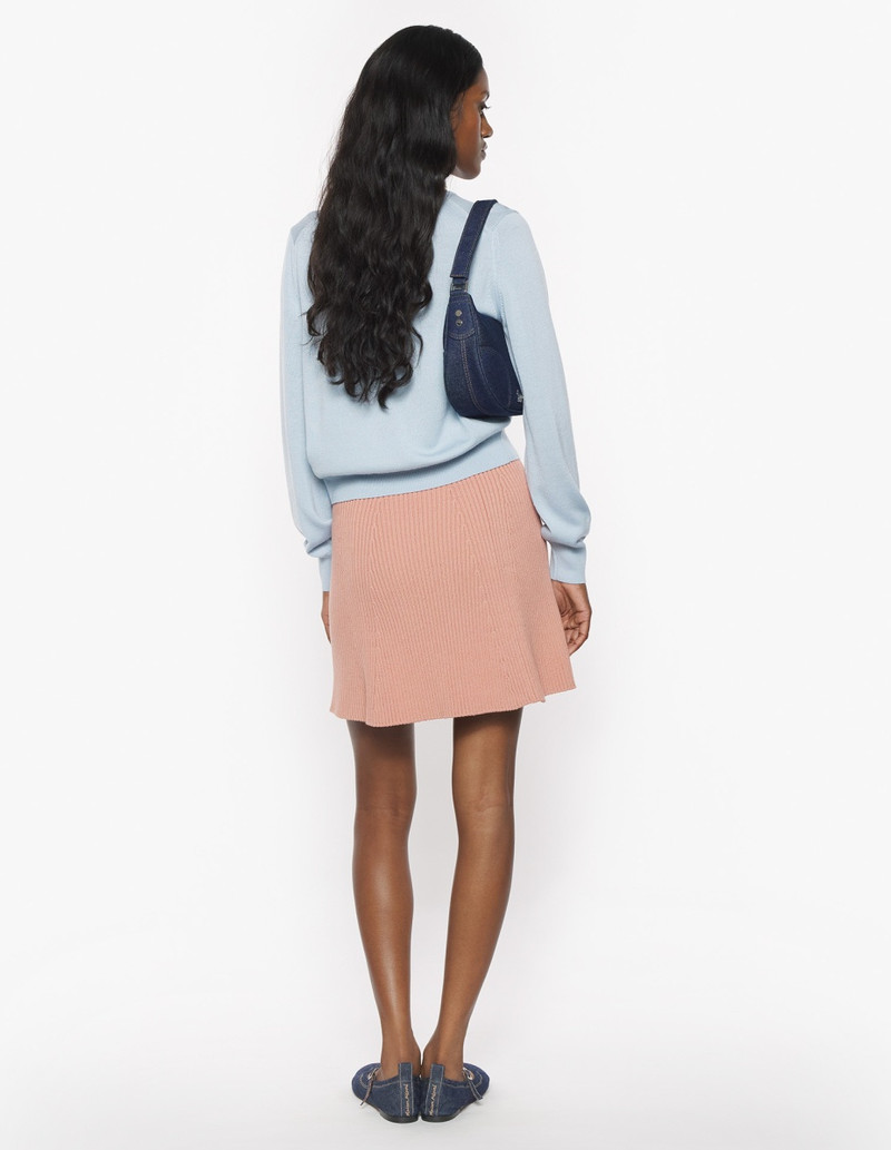 BOLD FOX HEAD PATCH SHORT SKIRT 5