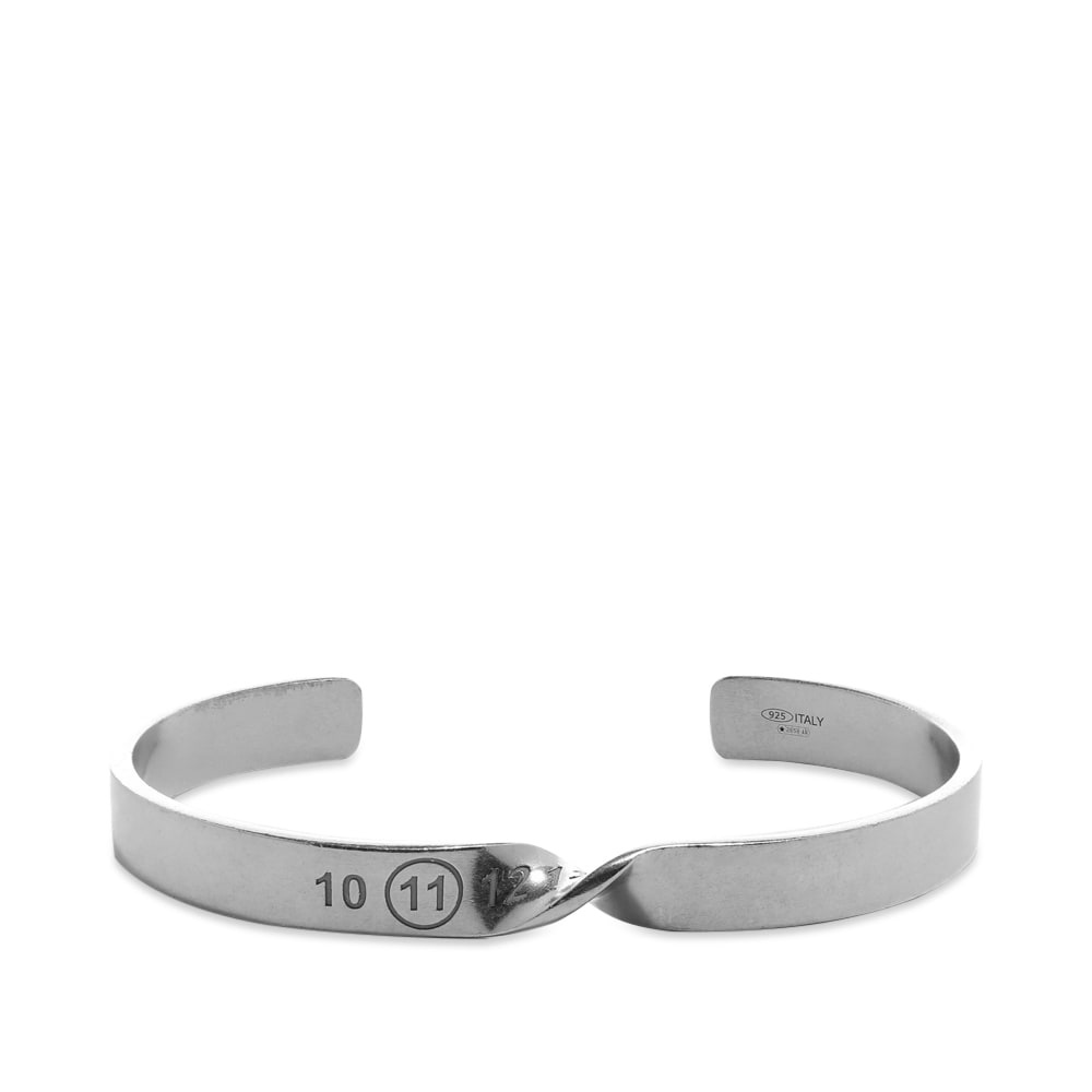 Maison Margiela Twisted Number Logo Bangle - 1