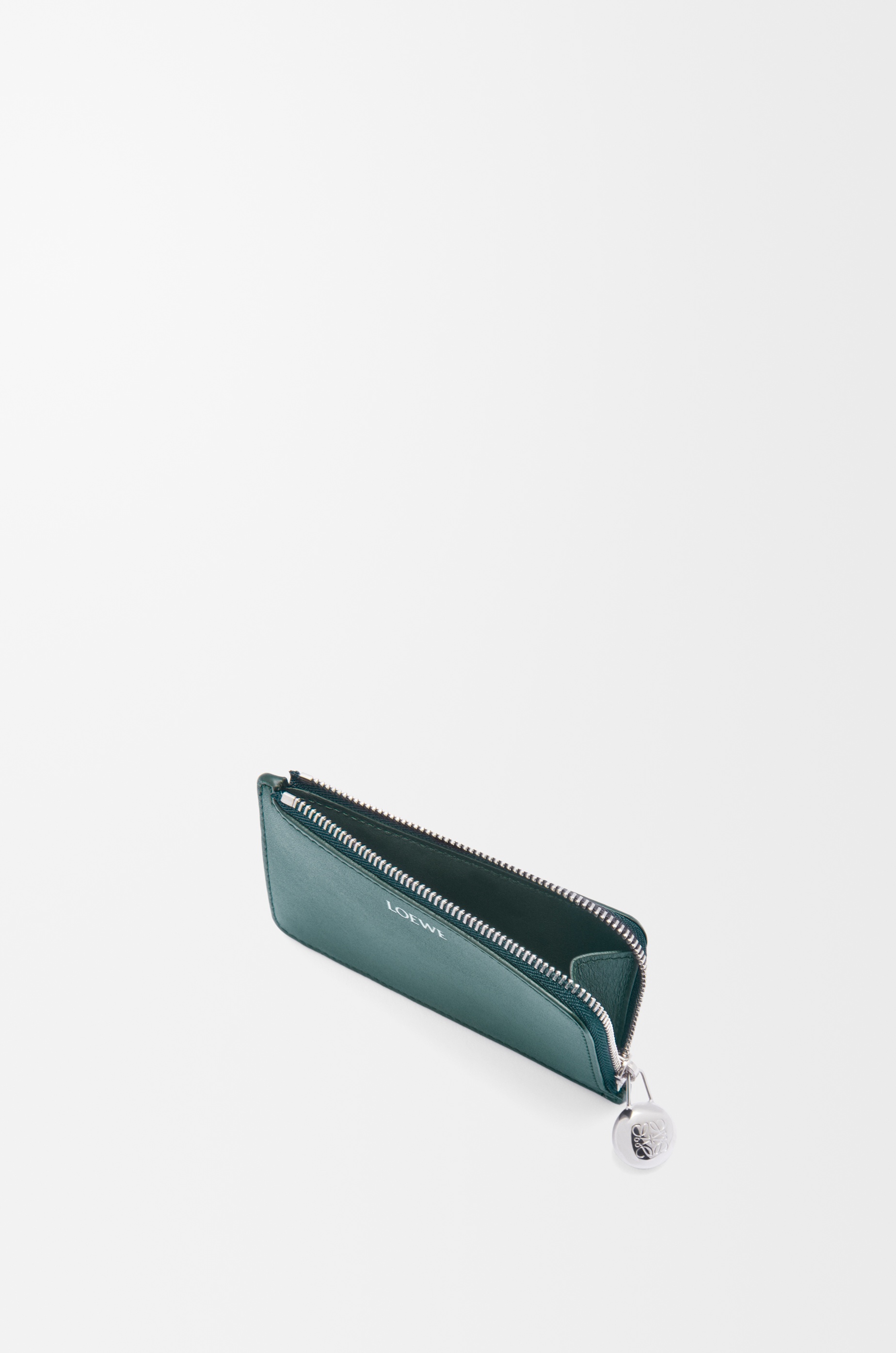 Pebble coin cardholder in shiny nappa calfskin - 3