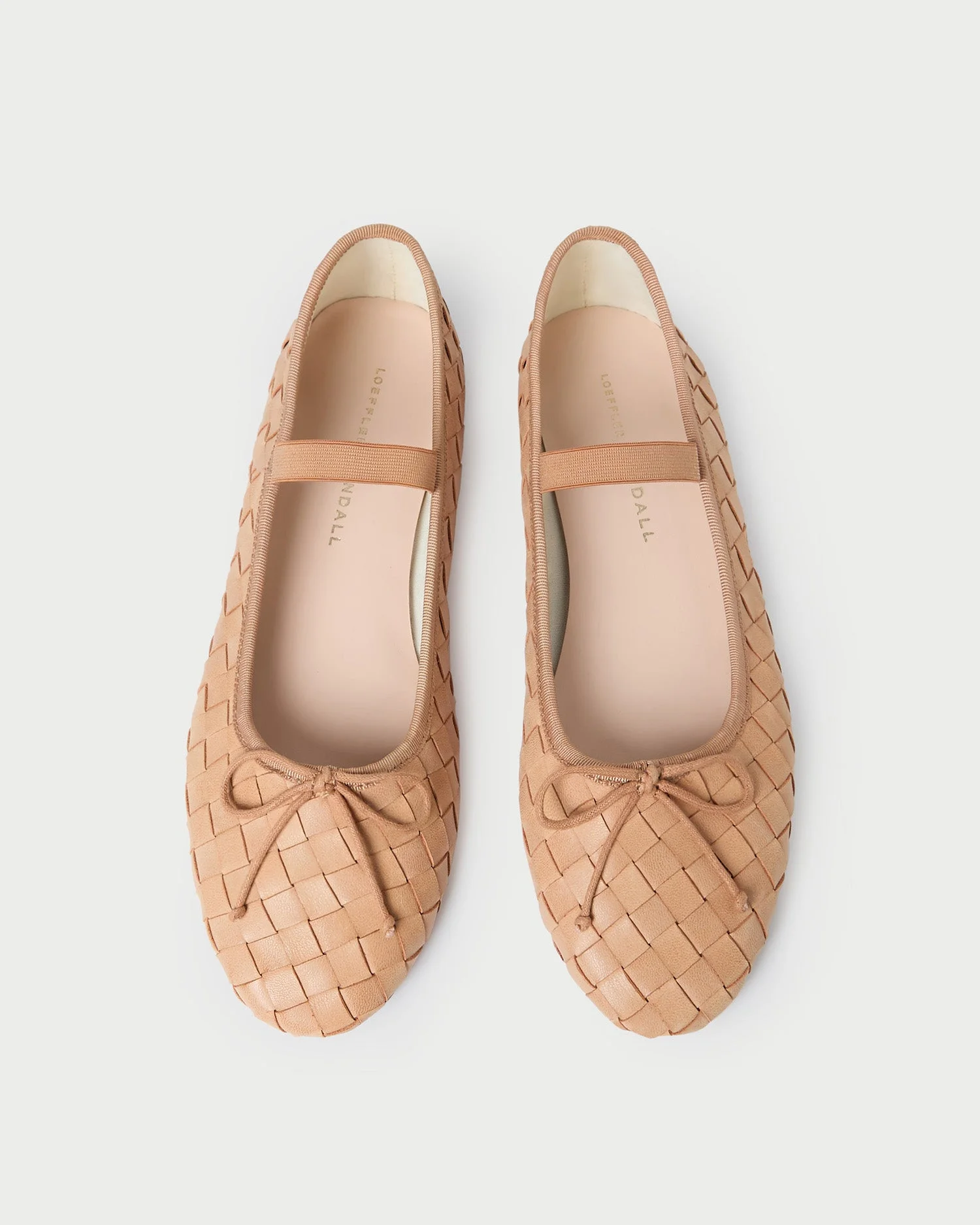 Leonie Honey Woven Ballet Flat - 1