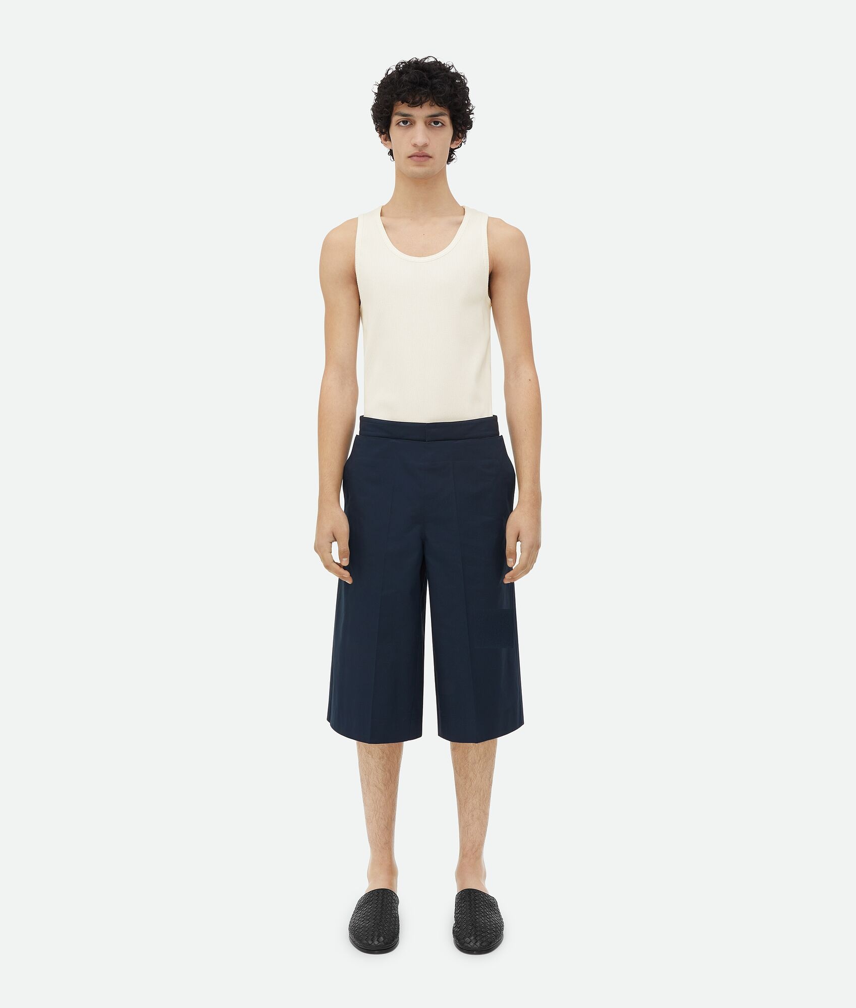 Compact Cotton Shorts - 4