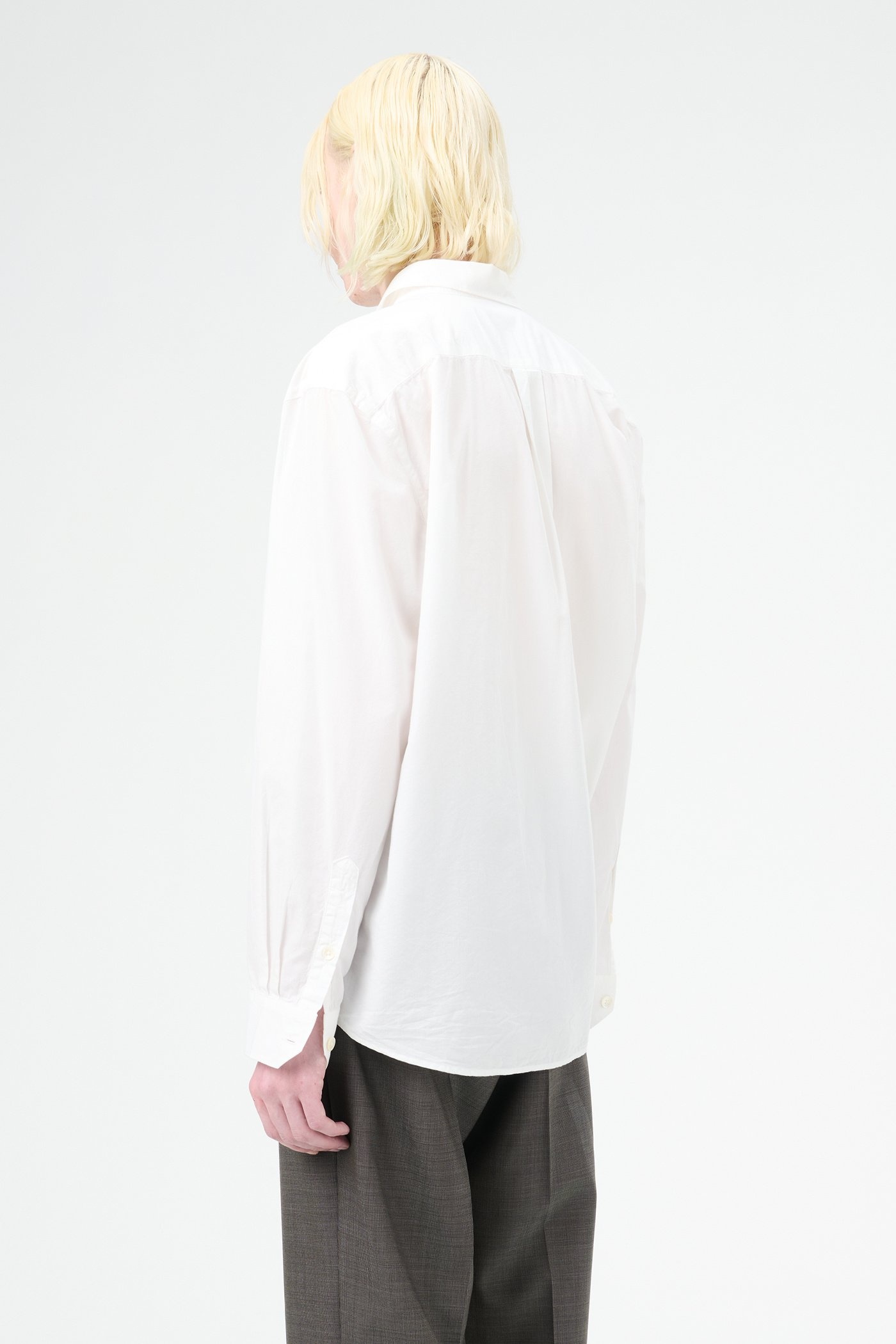 Beyond Shirt White Liquid Poplin - 4