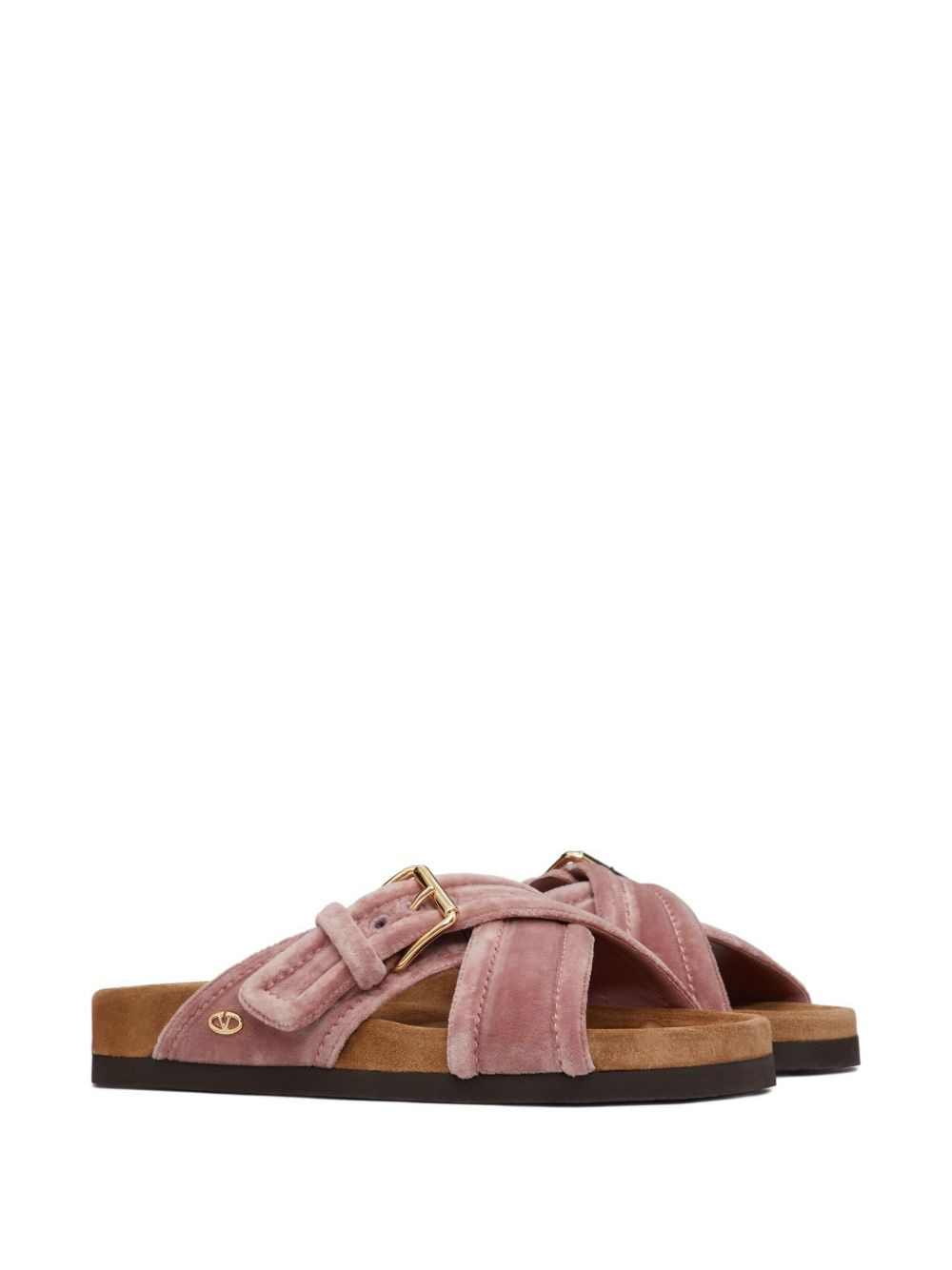 Fussfriend velvet slides - 2