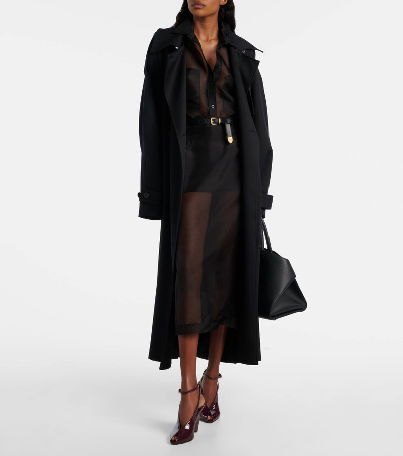 FERRAGAMO Arcadia 95 patent leather sandals outlook