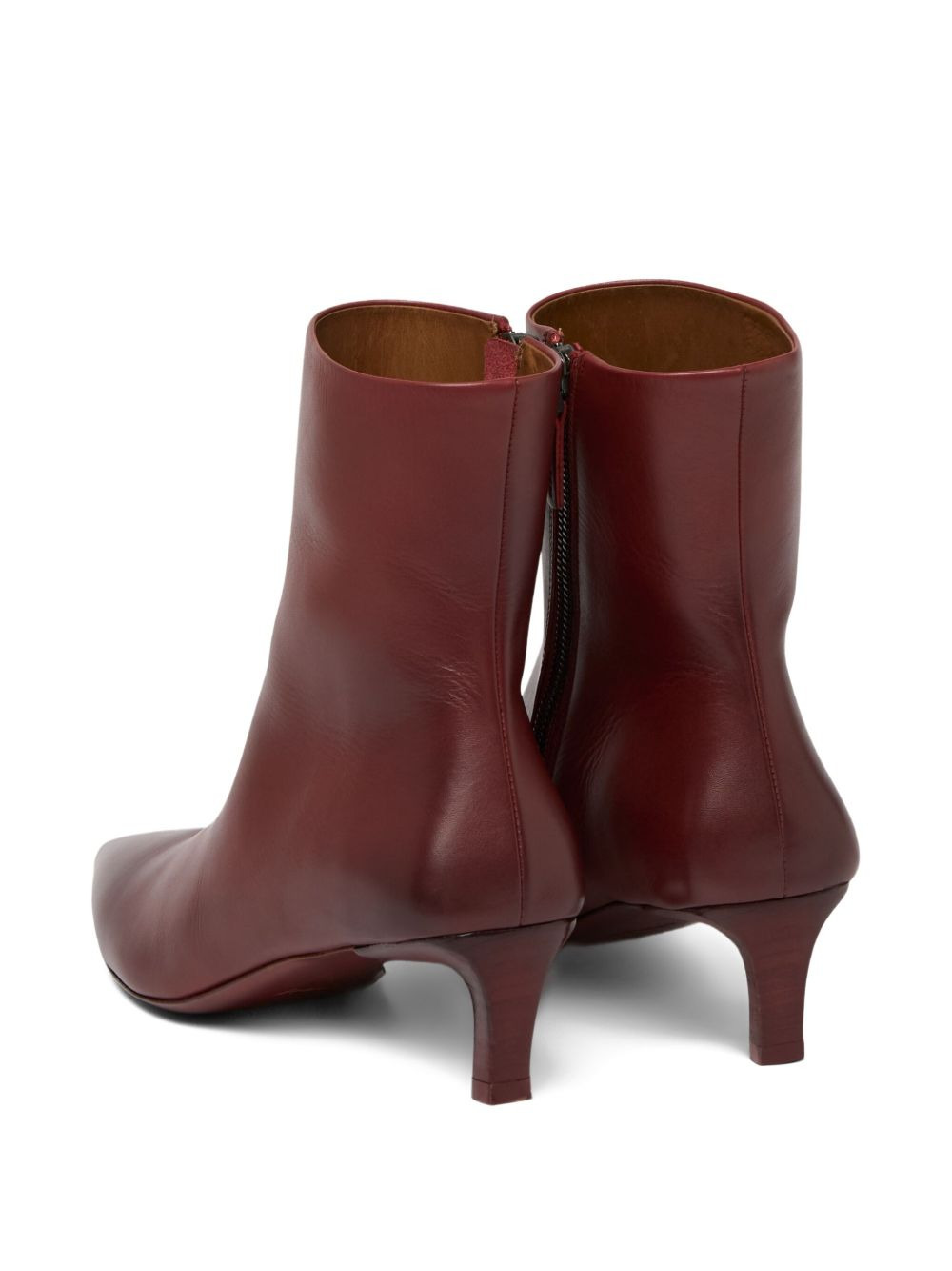 Aculeo Basalt pointed-toe kitten-heel boots - 3
