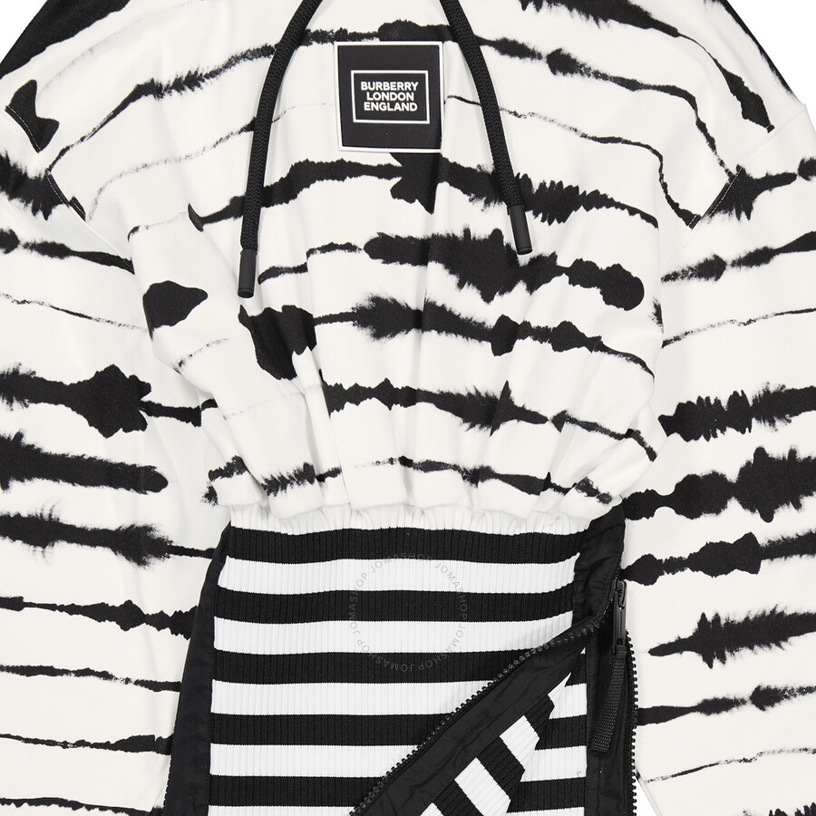 Burberry Watercolour Print Reconstructed Cotton Hoodie - 7