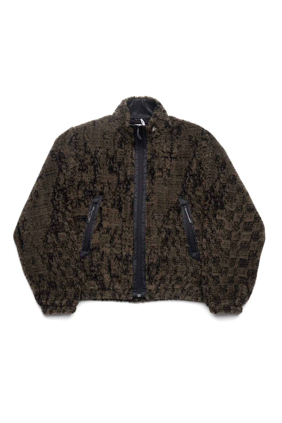 Ewe Furry Jacket - Olive - 1