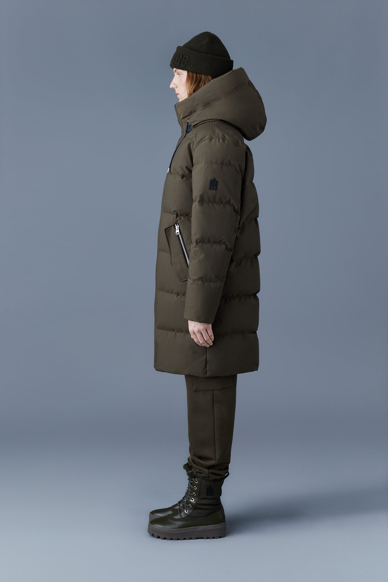 ANTOINE 2-in-1 recycled down parka with removable bib - 3