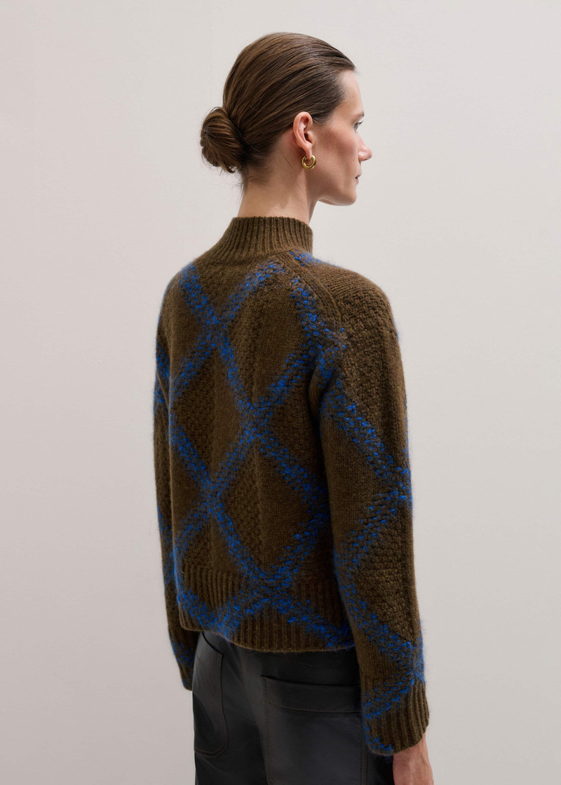Straight Argyle Sweater 5