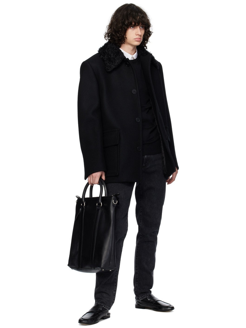 OFFICINE CREATIVE Black Airto 001 Loafers outlook