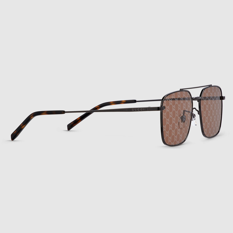 GUCCI Specialized fit rectangular sunglasses outlook