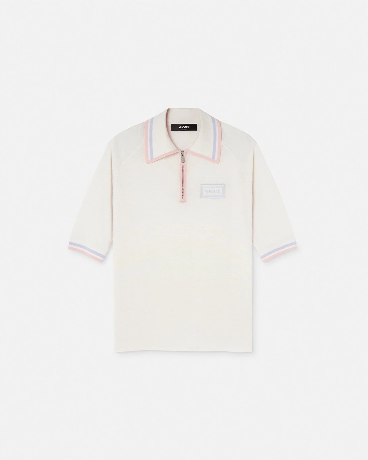Knit Loose Polo Shirt - 1
