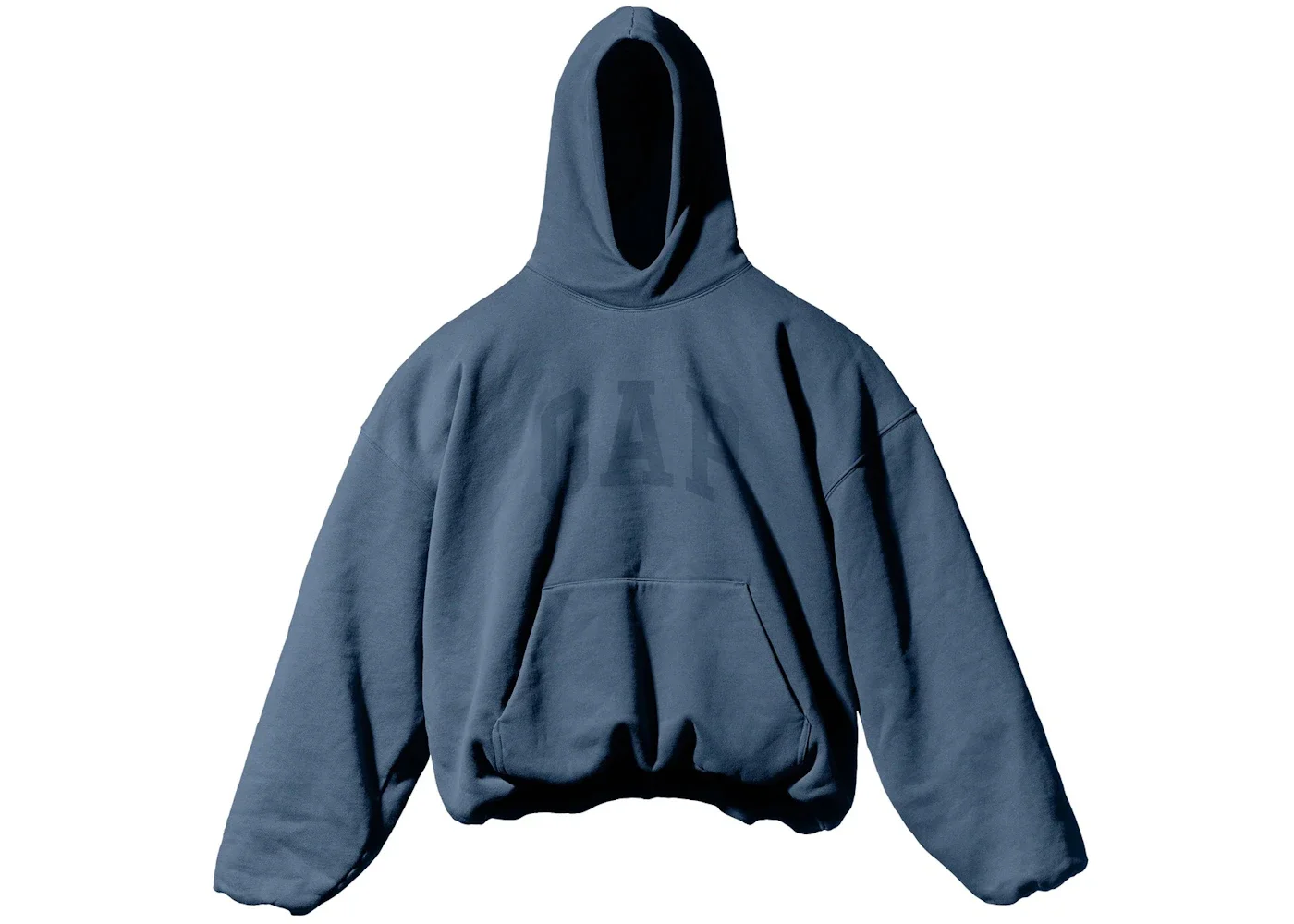 Yeezy Gap Engineered by Balenciaga Dove Hoodie Dark Blue - 1