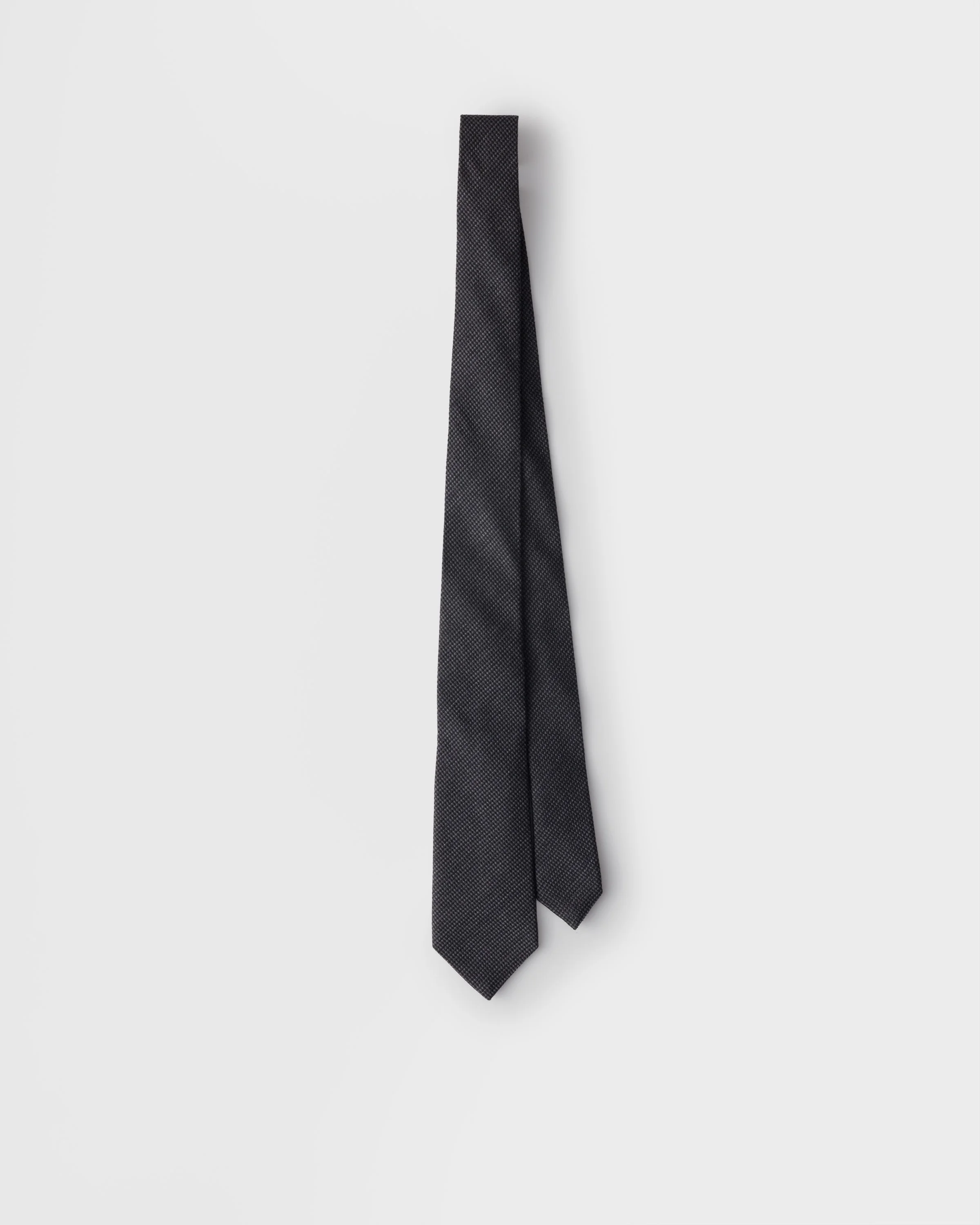 Wool and silk tie - 1
