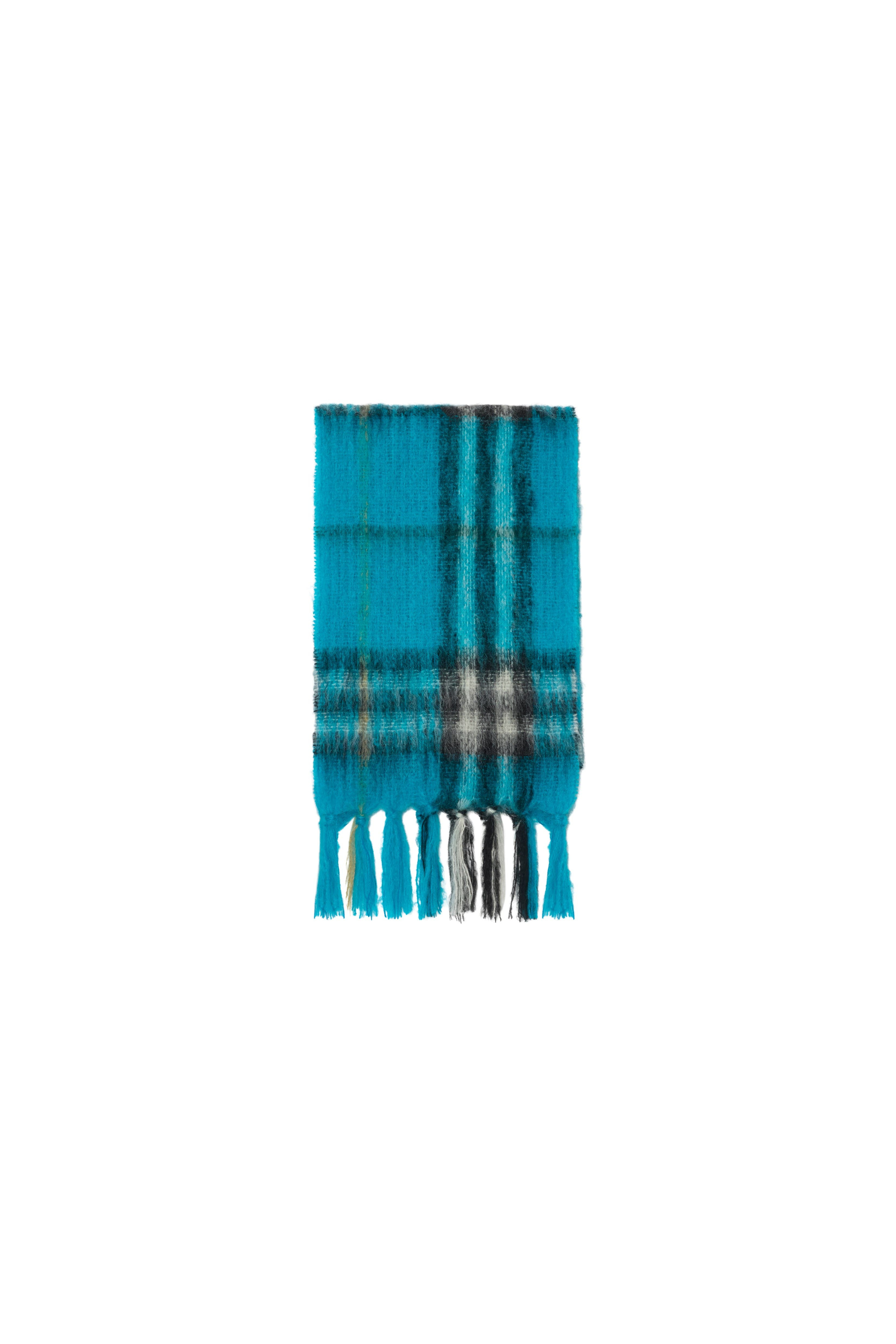 burberry Check Mohair Wool Scarf in Hyacinth at Nordstrom - 2
