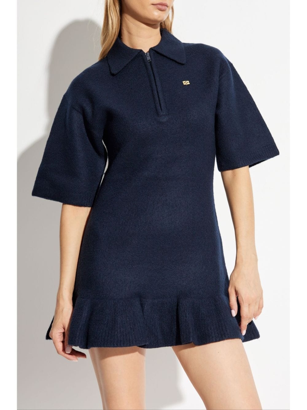 wool mini dress - 3