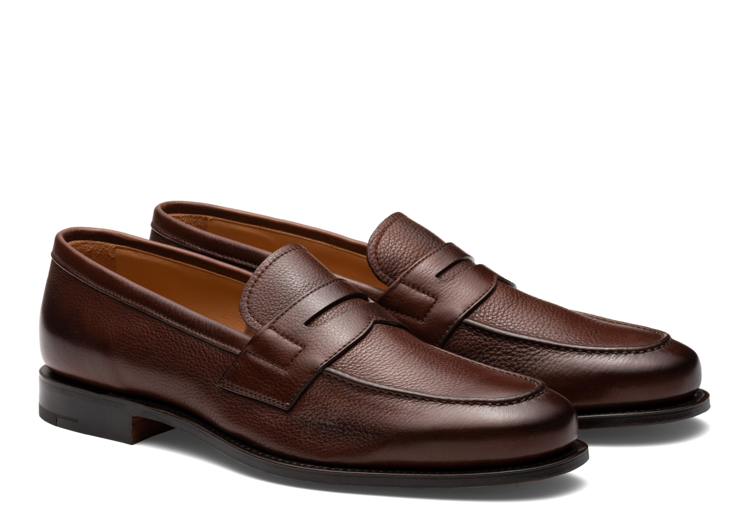 Heswall
Soft Grain Calf Leather Loafer Burnt - 2