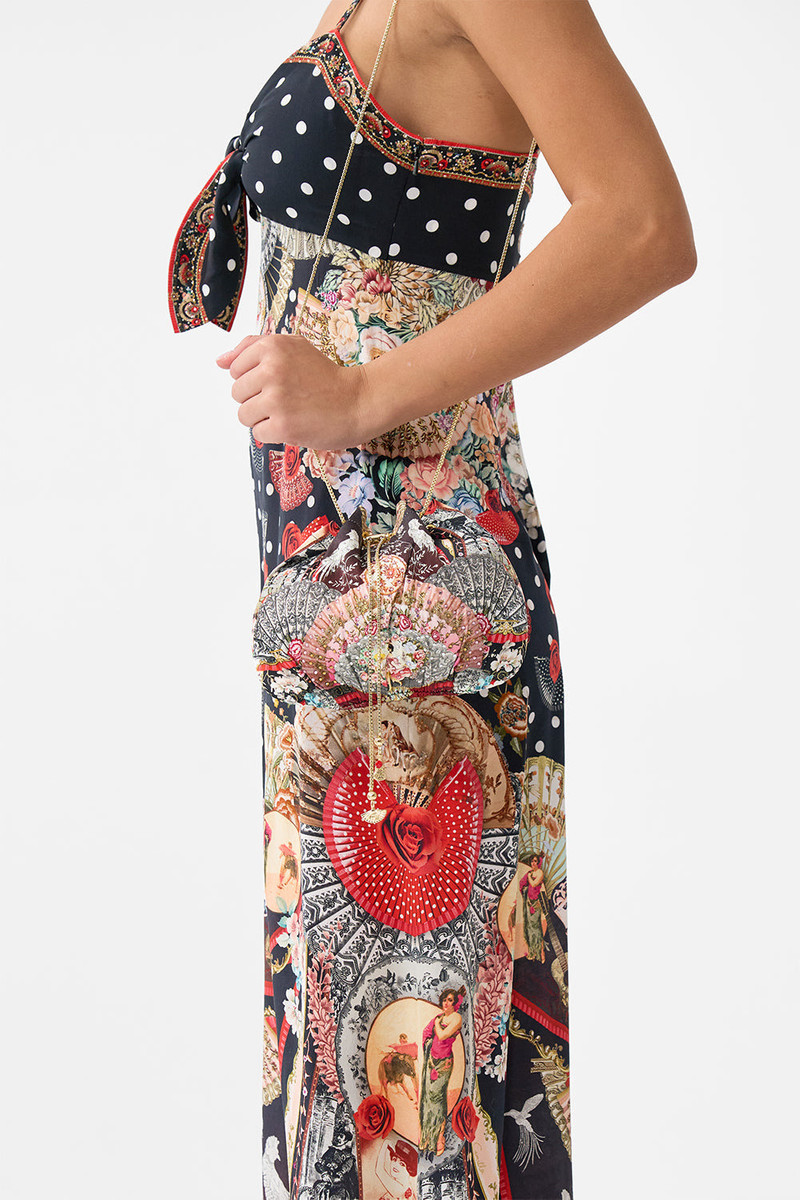 CAMILLA DRAWSTRING POUCH BAG outlook