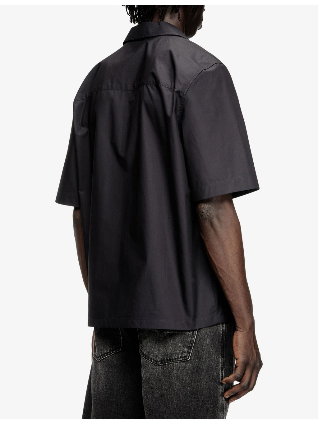 S-Mac-Pcal Logo-Embroidered Cotton-Poplin Shirt - 4