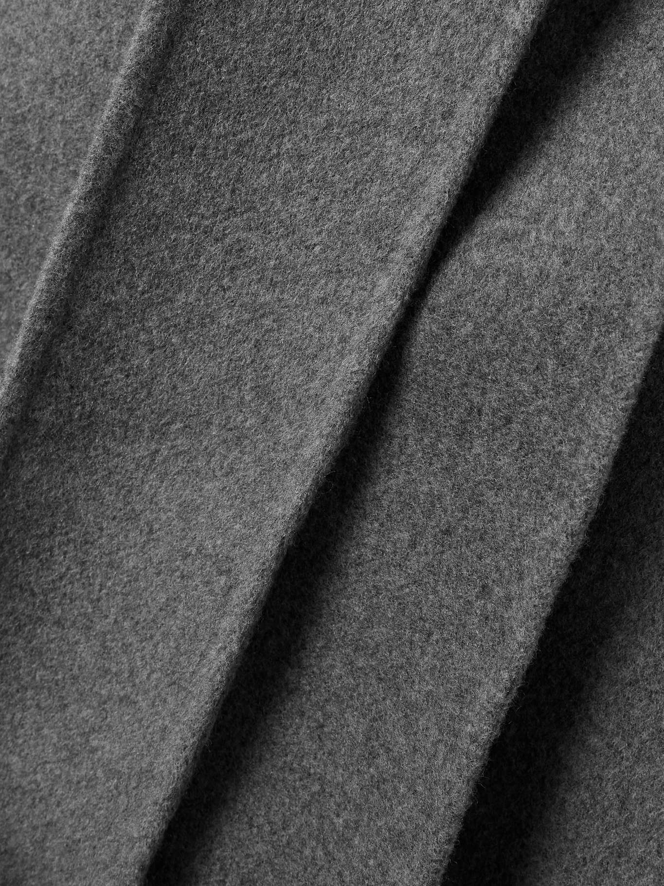 Annly belted wool-felt coat - 4