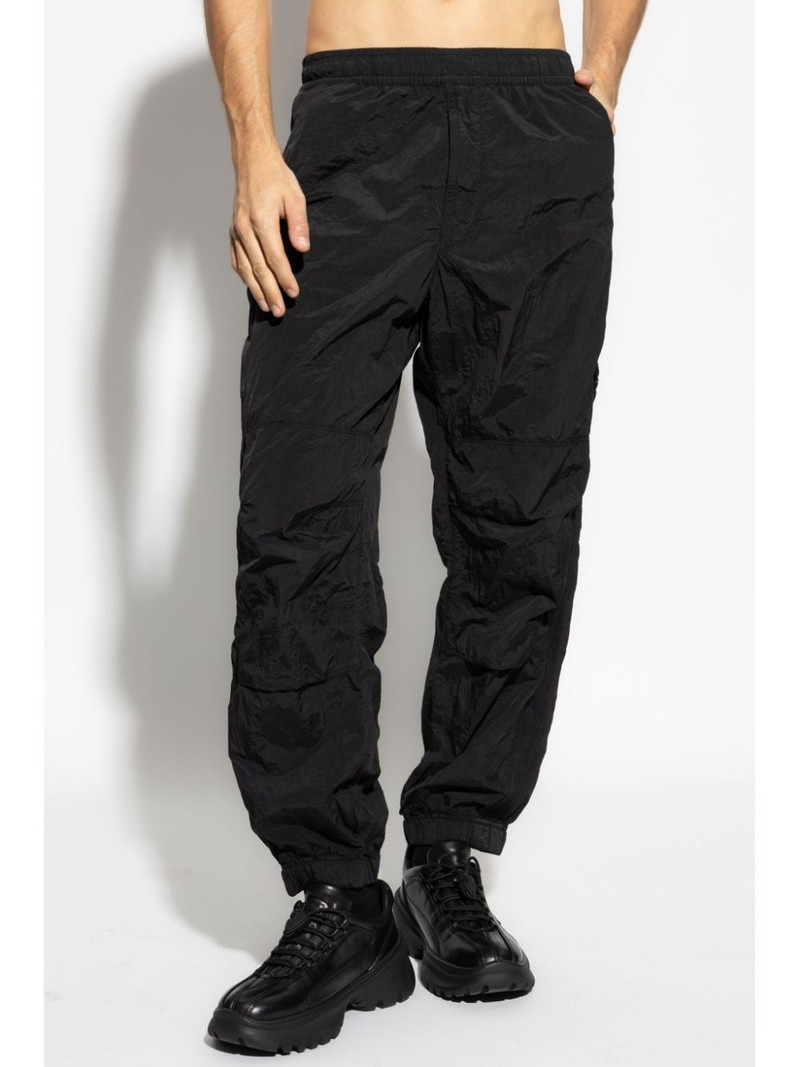 logo-patch elasticated-waist track pants 3
