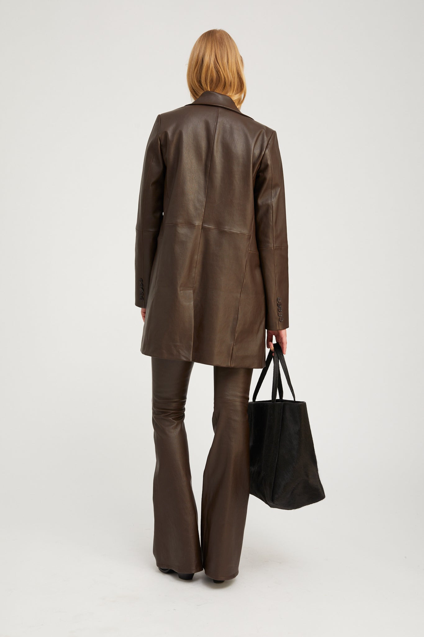 AMERICANO LEATHER BRIGITTE BLAZER - 4