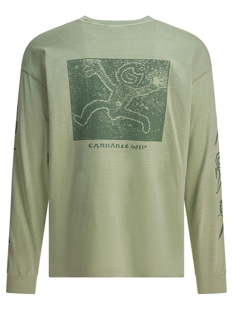 Carhartt L/S Terrestrial T-Shirts Green outlook