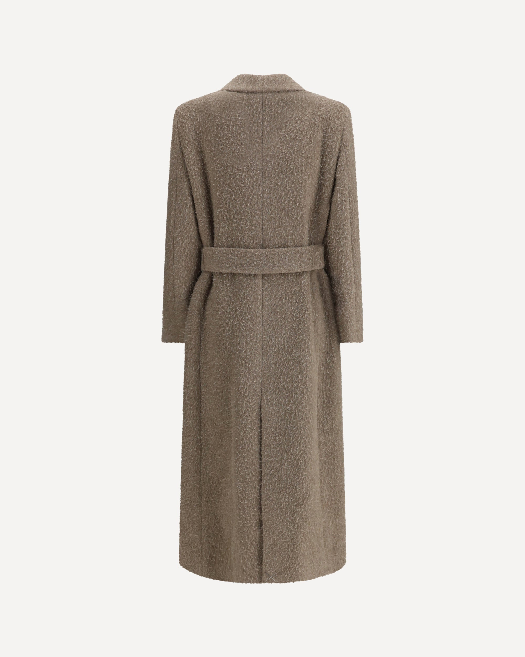 Beige double-breasted Coat - 2