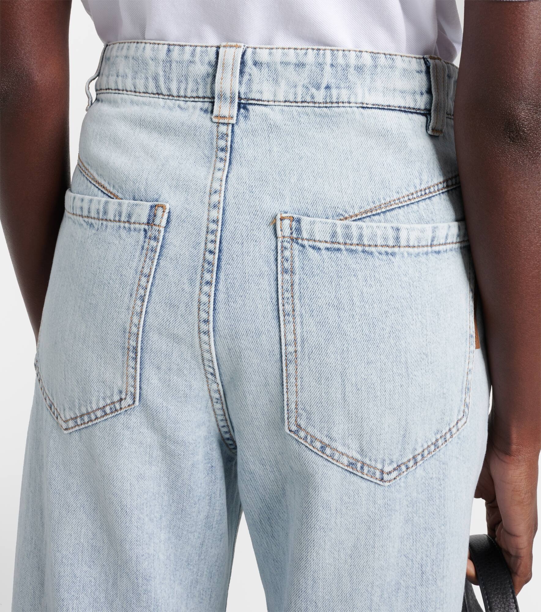 High-rise wide-leg jeans - 5