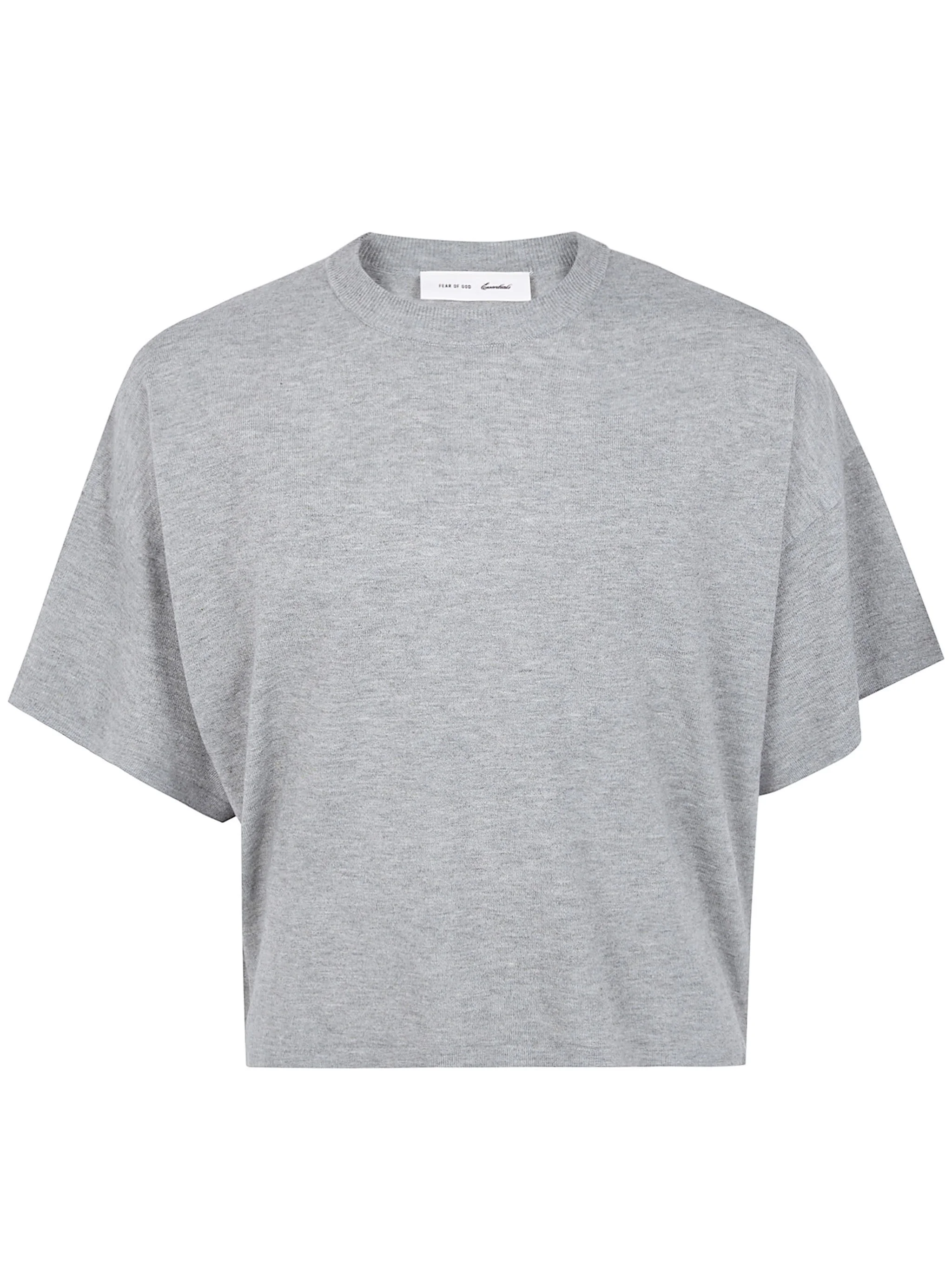 Womens Boxy Knit Tee - 1