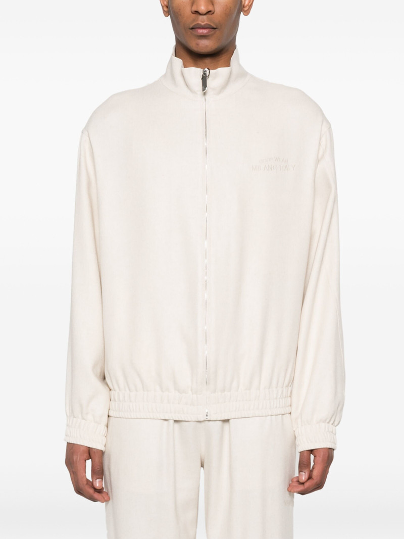 embroidered-logo 스포츠 재킷 3