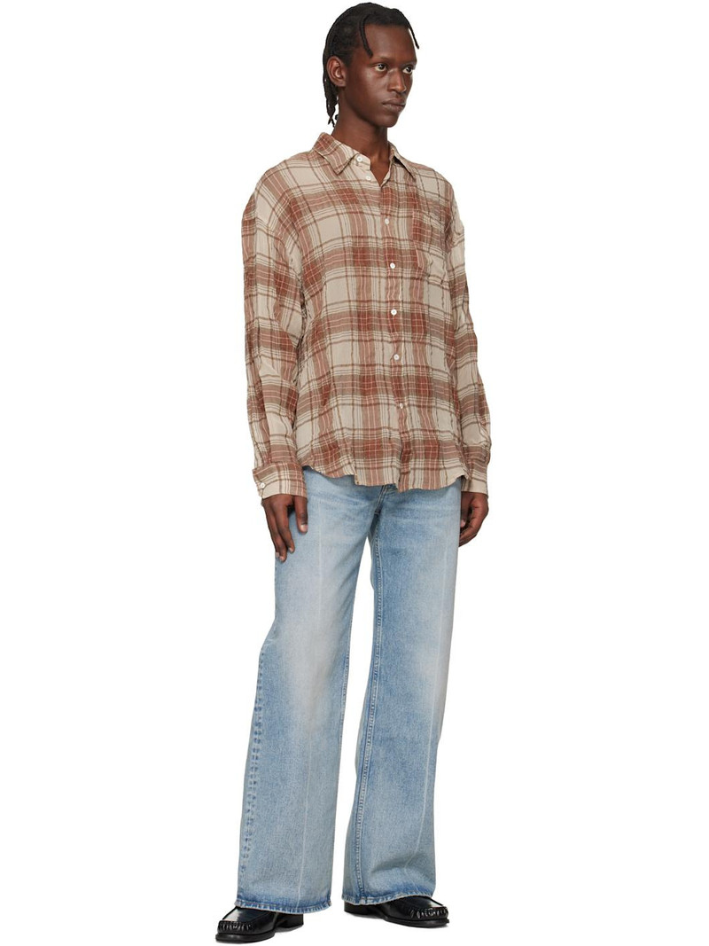 HOPE Blue Low-Waist Wide-Leg Jeans outlook