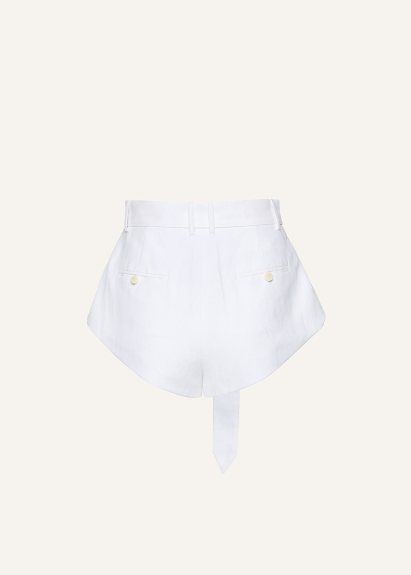 MAGDA BUTRYM Flared shorts in white outlook