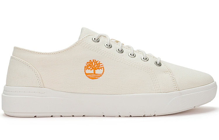 Timberland Seneca Bay Fabric Oxford Shoes 'White' A5P5GW - 2