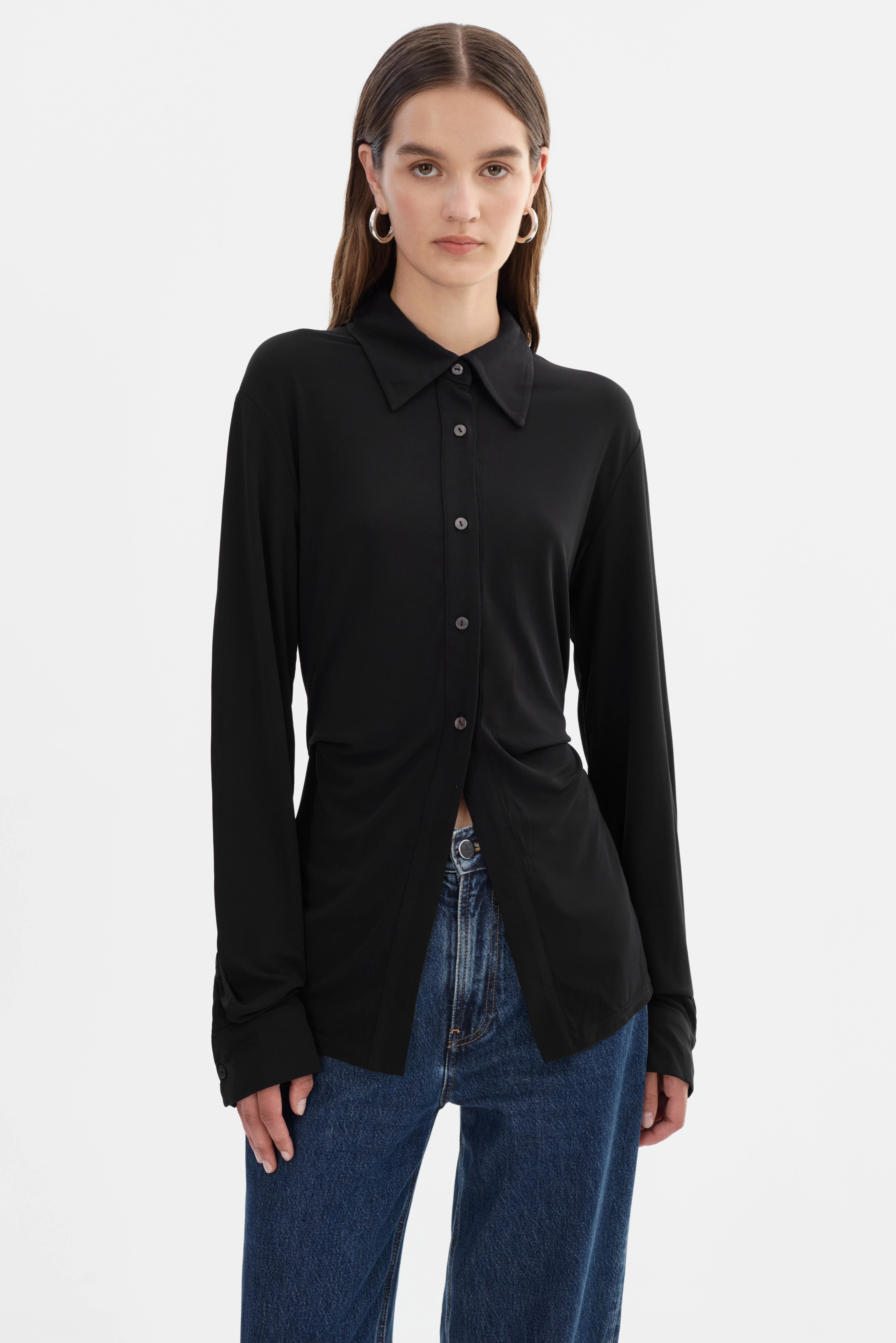 KAI | Fitted Knit Shirt - 1
