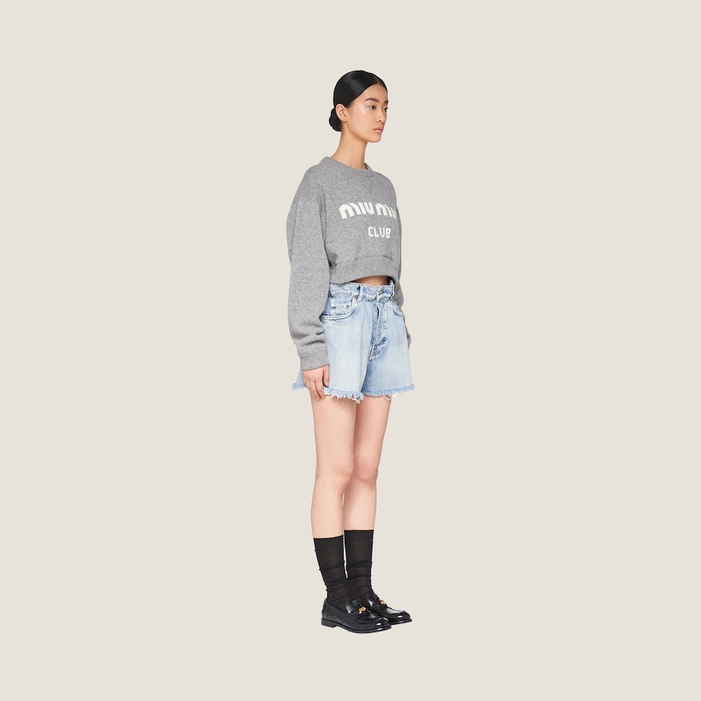 Denim shorts - 4