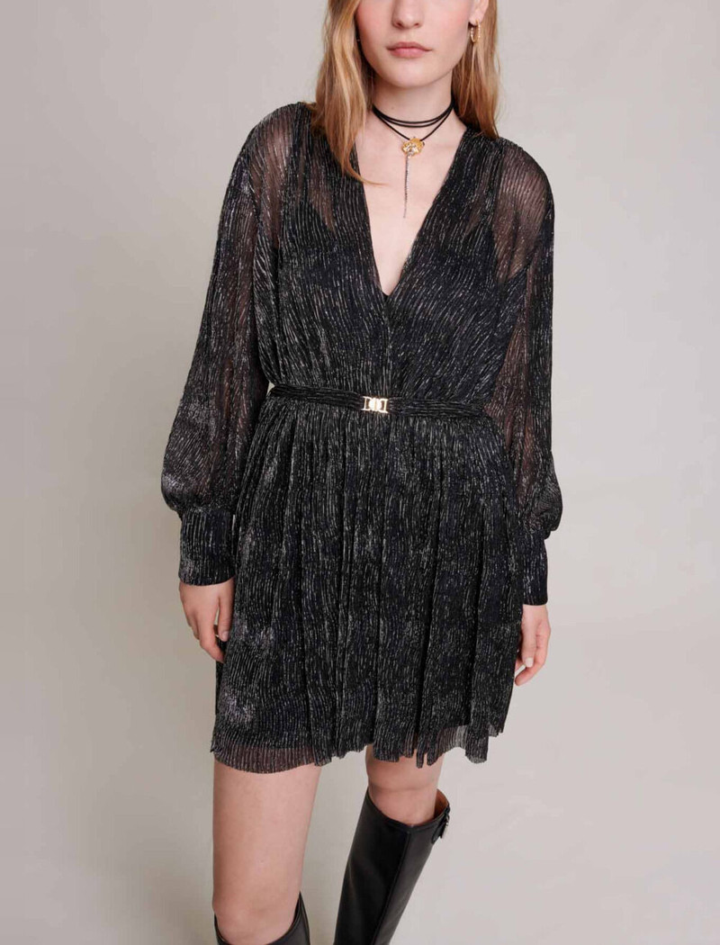 Short metallic dress 5